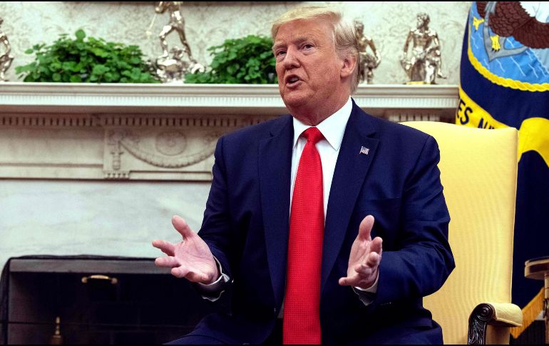 Trump advirtió, sin embargo, que no se puede permitir que Irán tenga armas nucleares. AFP/N. Kamm