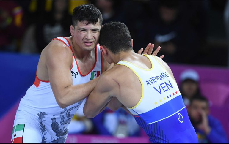 Alfonso Leyva, uno de los representantes tapatíos que participarán en el Campeonato Mundial de Luchas. Cortesía / Code