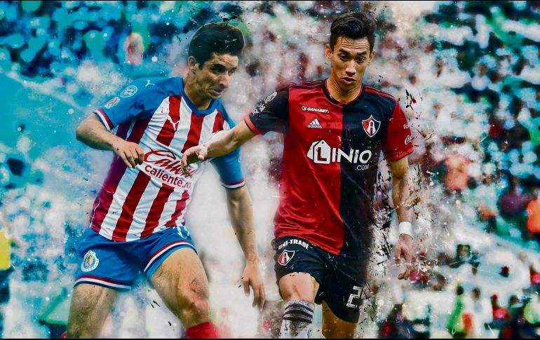 Isaac Brizuela lleva nueve Clásicos locales, por tres del juvenil Ismael Govea. EL INFORMADOR / O. Reséndiz