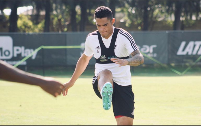 Con el regreso del defensa, el técnico Leandro Cufré cuenta con equipo completo para preparar el partido del próximo sábado ante Chivas. ESPECIAL / Atlas FC