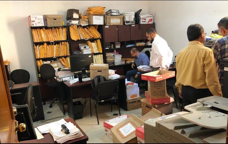 El contralor informó que en la verificación a las oficinas de la Unidad, detectaron la presencia de una persona ajena al área y verificarán con qué propósito.  EL INFORMADOR/ R. Rivas