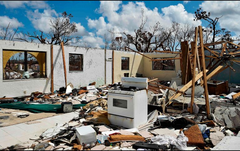 Aseguran que más de tres mil ciudadanos se marcharon a Estados Unidos tras el paso del huracán. AFP/L. Macor