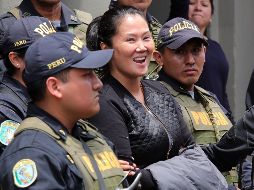 Ningún magistrado se pronunció a favor de anular la prisión, como pidió Fujimori. EFE/E. Arias