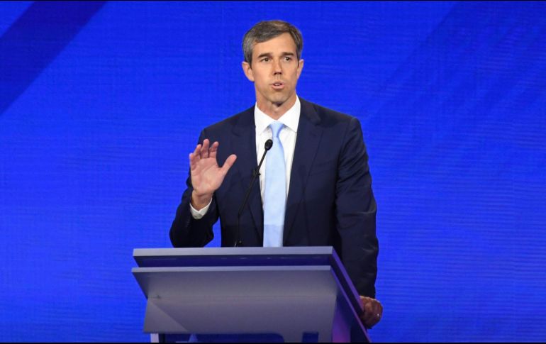 O'Rourke (foto) respondió en la red social: ''Esta es una amenaza de muerte, representante. Claramente, usted no debe tener un AR-15, y tampoco ninguna otra persona''. AFP / R. Beck