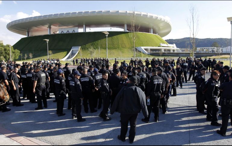 Cinco filtros de seguridad estarán instalados antes del inicio del partido. EL INFORMADOR / ARCHIVO