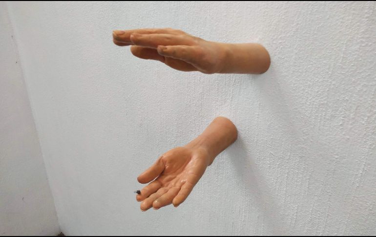 Una de las obras expuestas en “No hay nada que no haya sido ya”. ESPECIAL