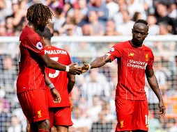 Sadio Mané fue la figura del Liverpool al marcar un doblete ante el Newcastle. EFE / P. Powell