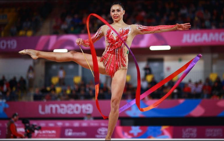El equipo mexicano de gimnasia rítmica buscan una histórica calificación a la justa olímpica. Imago7 / ARCHIVO