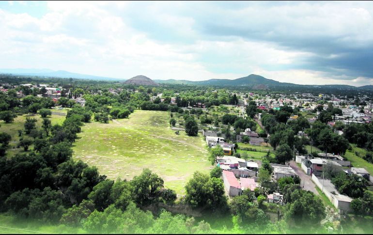 Una vista preciosa. Teotihuacán, a 45 metros sobre el suelo, ofrece una vista sensacional. EL INFORMADOR / F. González