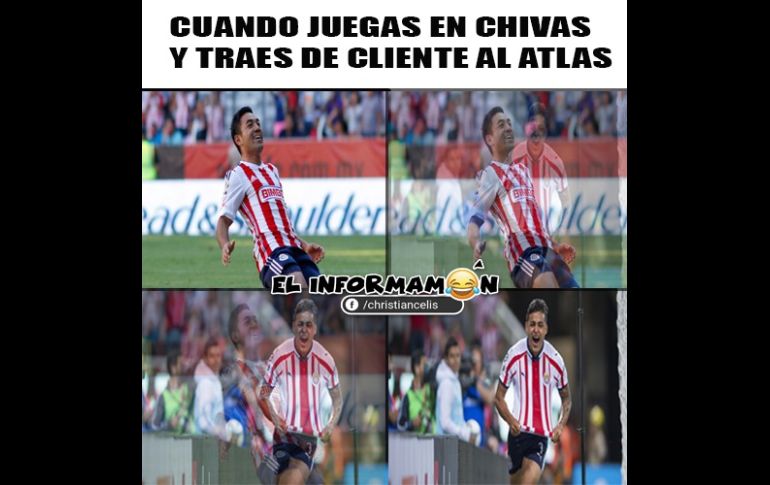 Victoria de Chivas y el festejo de Alexis Vega desatan los memes