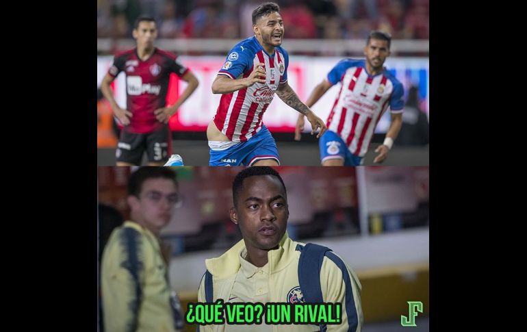 Victoria de Chivas y el festejo de Alexis Vega desatan los memes