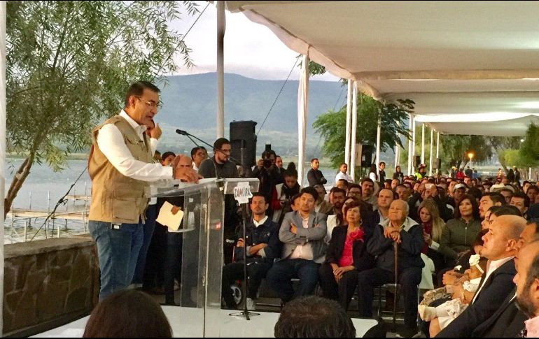 En el tema de seguridad, Salvador Zamora dijo que se han reducido los delitos patrimoniales y han incrementado 215% los detenidos, en comparación con el año pasado. TWITTER@SalvadorZamoraZ