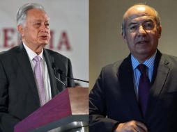 Calderón y Bartlett se respondieron varios tuits la tarde de este domingo. ESPECIAL