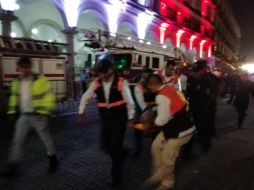 Los lesionados ya están siendo atendidos. @VialidadXalapa