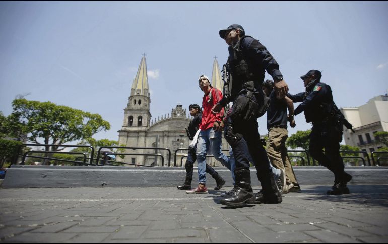 Jalisco está en el sitio 23 a nivel nacional en elementos aprobados. EL INFORMADOR / F. Atilano