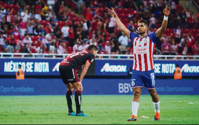Superar a los rivales de plaza restó presión al equipo rojiblanco para pensar en los sitios de Liguilla. EL INFORMADOR / G. Gallo