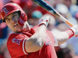 Trout se operará y se perderá la temporada 2019. AFP