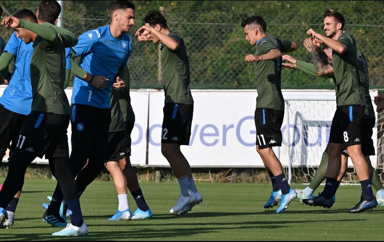 Napoli será el primer equipo que enfrente al actual campeón de la Champions League Liverpool. AFP / A. Solaro
