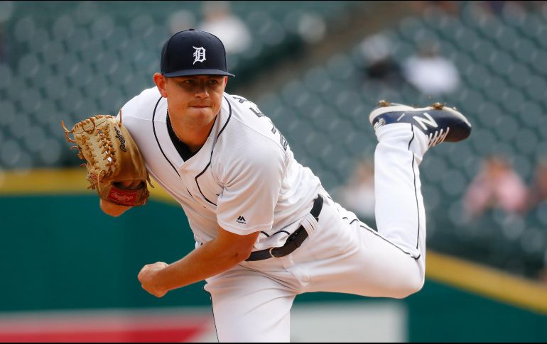 Tyler Alexander. El abridor de Detroit consiguió su primer triunfo. AP/P. Sancya