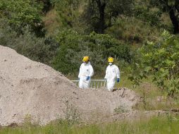 Solís Gómez añade que de las 123 personas localizadas al momento en fosas solamente han sido identificadas 20 de ellas. EFE / ARCHIVO