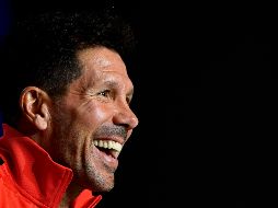 Simeone confía en obtener grandes resultados en esta edición de la Champions League. AFP / O. Del Pozo