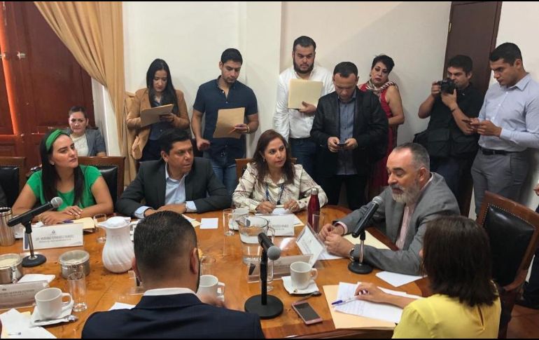 En sesión de la Junta de Coordinación Política, Salvador Caro Cabrera informó que circuló a los presidentes de las fracciones parlamentarias un borrador de la reforma. EL INFORMADOR/R. Rivas