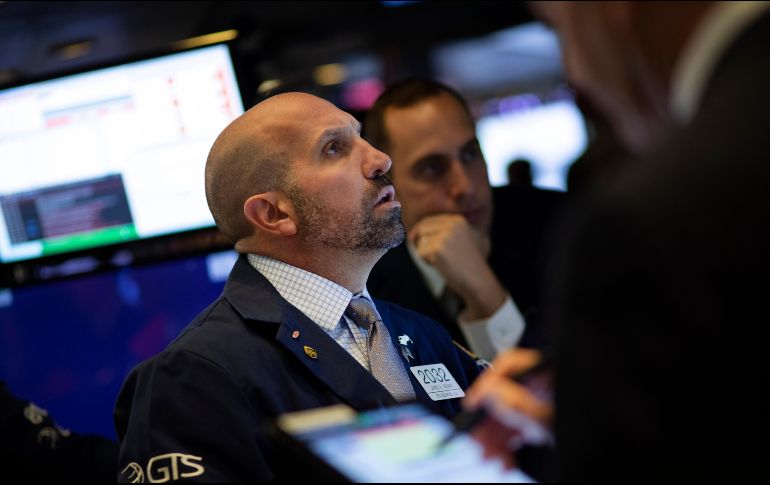 El NYSE Composite opera en 13 mil 095.43 unidades. AP / M. Lennihan