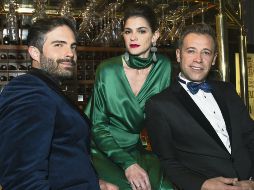 “Monarca” es protagonizada por  Osvaldo Benavides, Irene Azuela y Juan Manuel Bernal (de izquierda a derecha). CORTESÍA