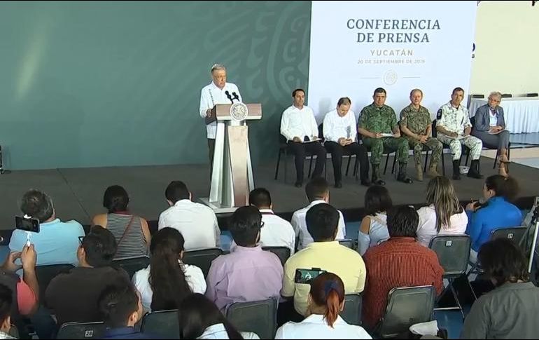 López Obrador señaló que el plan es ayudar a los países de Centroamérica y desarrollar el sur-sureste de México. TWITTER / @lopezobrador_