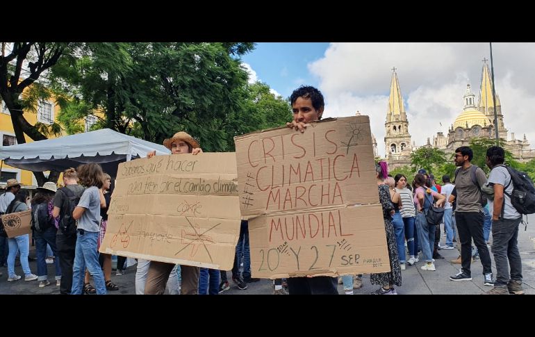Las manifestaciones de “Fridays for Future” están programadas en diferentes puntos del globo como Berlín,  Bruselas, Ciudad de México, Monterrey, entre otras. EL INFORMADOR/ J. Armendáriz