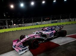 La sanción no tendrá alguna repercusión respecto a lo que pueda conseguir el jalisciense durante la clasificación del sábado y la carrera del domingo en Singapur. EFE / W. Woon