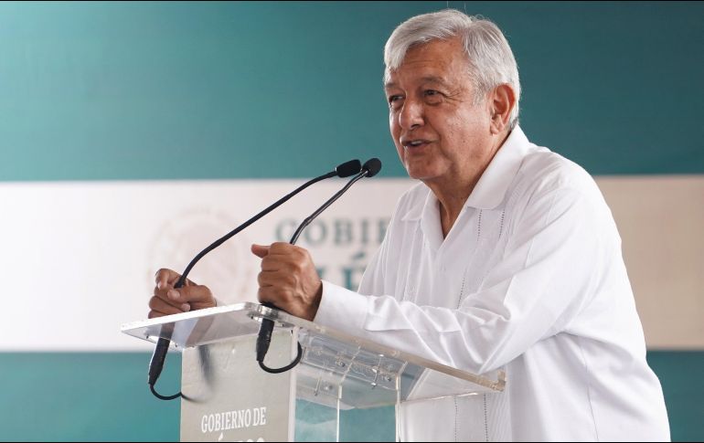 López Obrador indicó que por el momento 