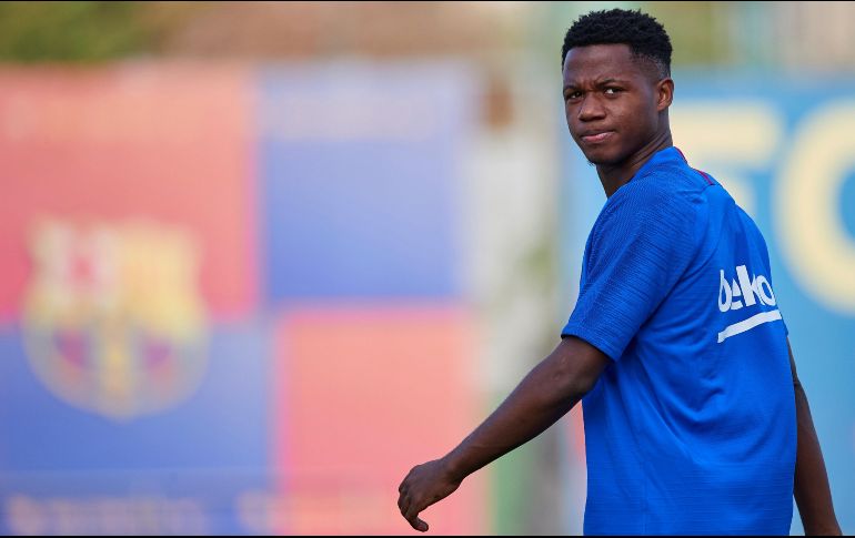 Ansu Fati ha marcado dos goles en la presente temporada. EFE / A. García