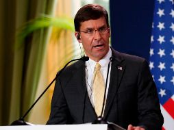 Mark Esper puntualiza que tiene varias opciones militares 