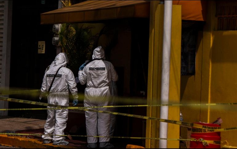 Elementos de la Guardia Nacional y Policía Municipal arribaron a la zona para realizar las diligencias correspondientes. NTX/ARCHIVO