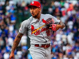 Carlos Martínez se apuntó el salvamento. EFE/T. Maury