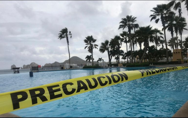 El huracán Lorena, de categoría 1, afecta la península de Baja California. NTX / L. Tadeo