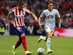 Héctor Herrera fue titular por primera vez con los Colchoneros. EFE / Ballesteros