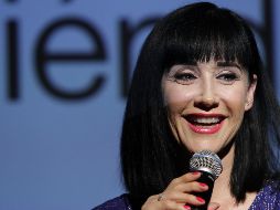 La también conductora se mostró preocupada ante la inseguridad que se vive en la capital del país. NTX/ARCHIVO