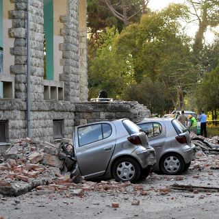 Terremotos en Albania dejan 68 personas lesionadas