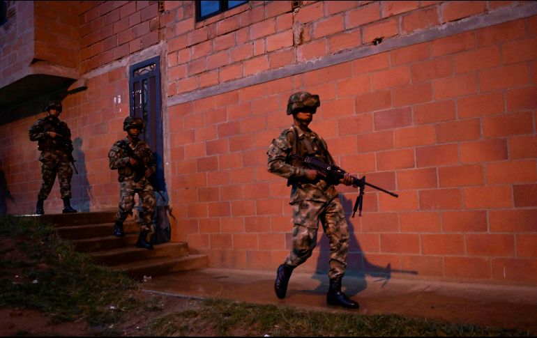 La granada fue lanzada la madrugada del domingo por desconocidos; implementaron un operativo policial en la zona. AFP / ARCHIVO