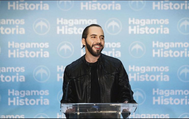 Nayib Bukele, presidente de El Salvador. ESPECIAL