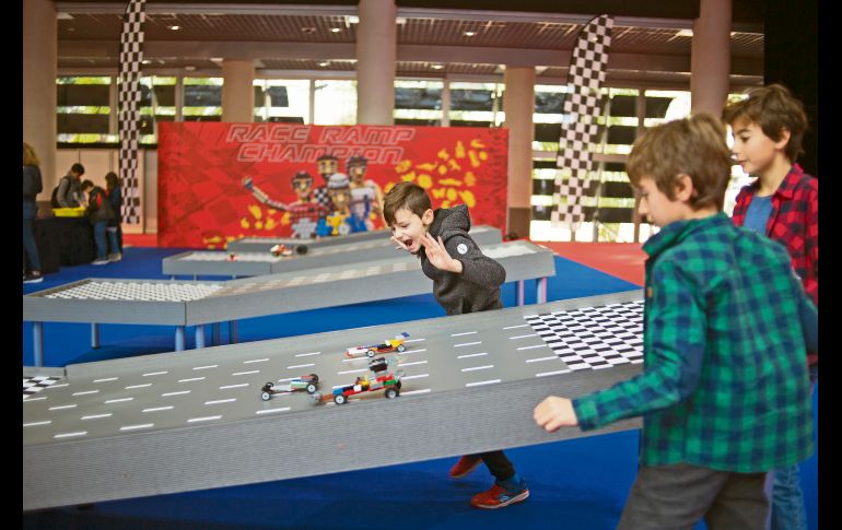 Los asistentes tendrán la oportunidad de vivir la emoción de las rampas de carreras. CORTESÍA