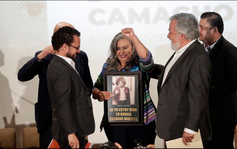 Martha fue torturada durante 49 días y obligada a presenciar la tortura y ejecución arbitraria de su esposo, también guerrillero. SUN/I. Stephens