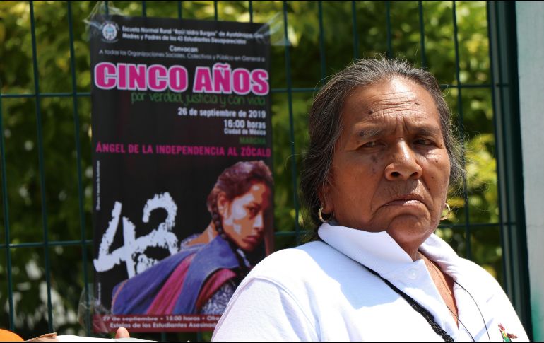 El próximo jueves se cumplen ya cinco años de la desaparición de 43 estudiantes de Ayotzinapa. EFE / F. Meza
