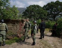 En el lugar se encontraron 119 bolsas con restos humanos, además en una pila de agua había otras 19 bolsas. EL INFORMADOR / ARCHIVO