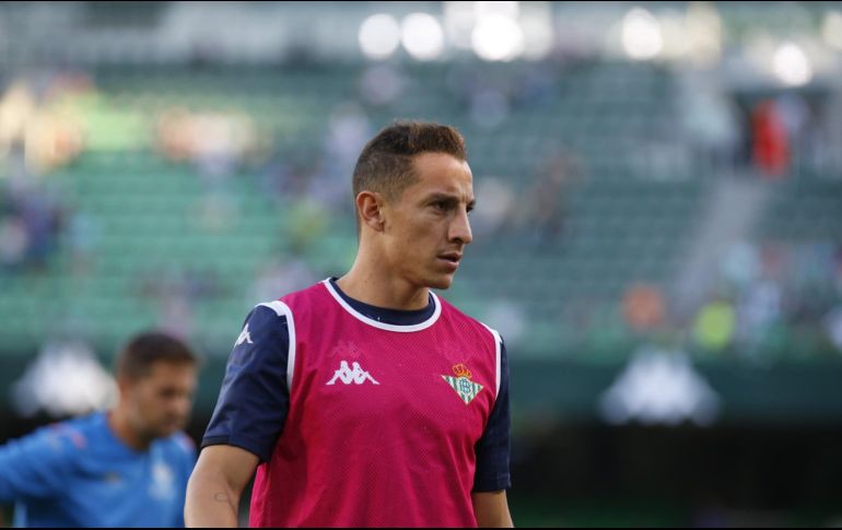 Andrés Guardado jugó su partido 400 en Europa. TWITTER / @RealBetis