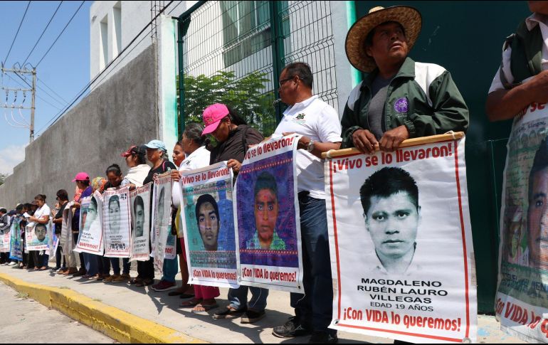 La Fiscalía General de la República puso en marcha una nueva investigación sobre lo que ocurrió con los 43 estudiantes. EFE/F. Meza