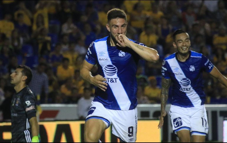 Lucas Cavallini marcó para el Puebla al minuto 83. IMAGO7