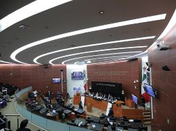 Morena presentó este martes ante el Senado una iniciativa para destituir a los gobernadores de Tamaulipas y Guanajuato. EFE / SENADO